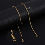 Men Ropes Long Stainless Steel Minimalist Twist Chain Necklace Available in Gold Color Silver Color 2 TO 5mm