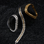 ROXI  | 2025 Stainless Steel Cuban Bracelet for Men Luxury Charm Party Jewelry Gold Plated Original Design Dropshipping