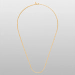 eManco Fashion Men's Necklace 2MM Stainless Steel Paperclip Chain Gold-plated Punk Accessories  Birthday Gift Wholesale