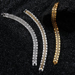 ROXI  | 2025 Stainless Steel Cuban Bracelet for Men Luxury Charm Party Jewelry Gold Plated Original Design Dropshipping