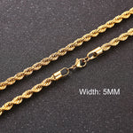 3-11MM Classic Cuban Chain Necklace for Men Women,Silver Black Gold Grey Color Stainless Steel Chains,Basic Punk Jewelry Gift
