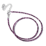 Hot 2mm Natural Crystal Beads Necklace Tiger Eye Stone Black Spinel Mix Quartzs Choker Clavicle Chains For Women Men Jewelry